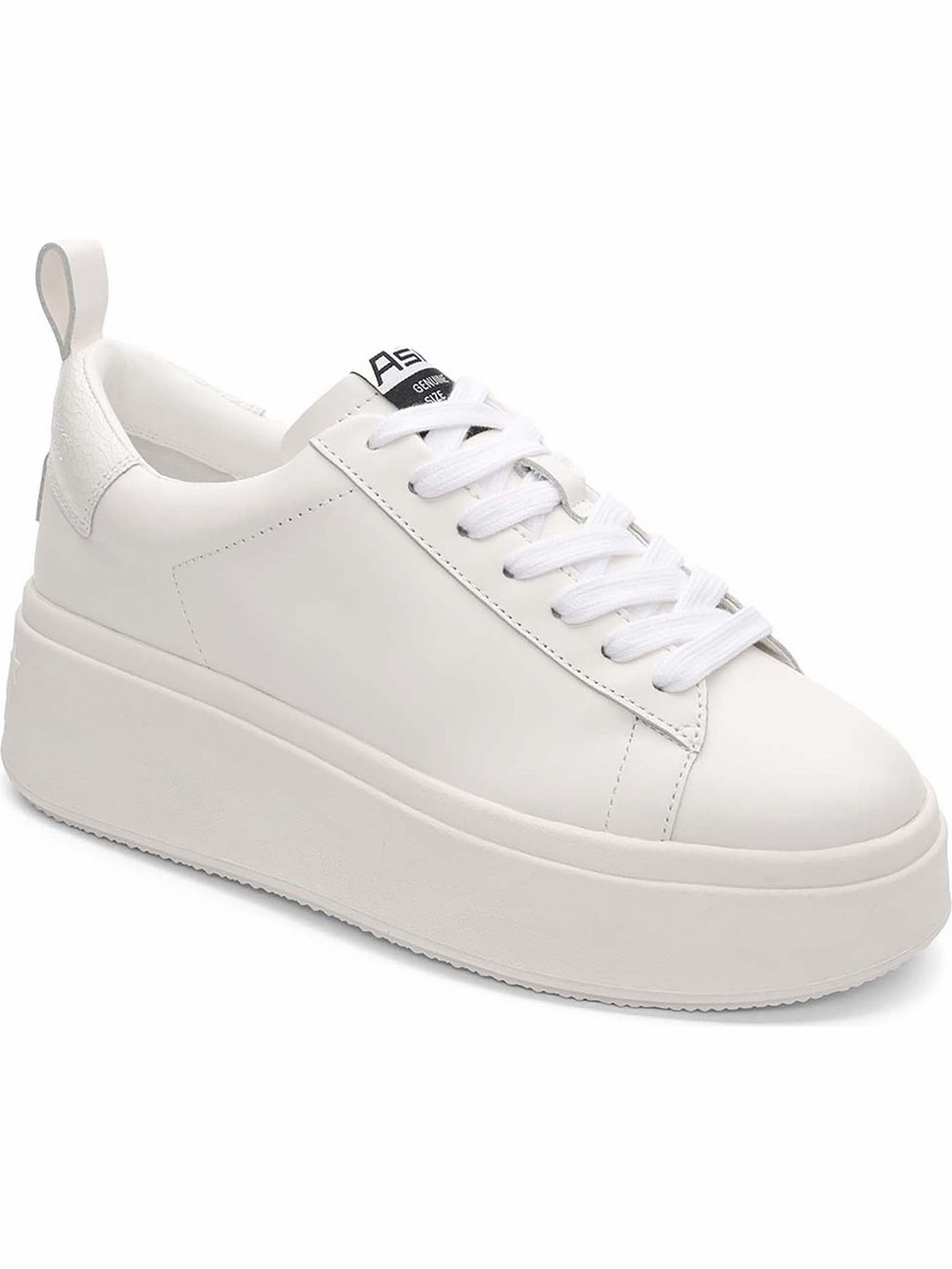 ASH Maya Platform Sneaker White Leather EU 36 US 6 Chunky Sole Minimalist